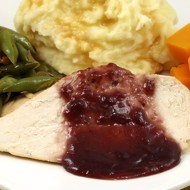 Классический клюквенный соус с портвейном