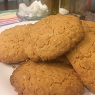 Классическое овсяное печенье.