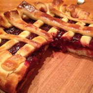 Клюквенный пирог