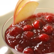 Клюквенно-яблочный соус