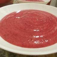 Клюквенное мороженое