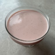 Клубничная панна-котта