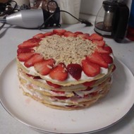 Клубничный торт