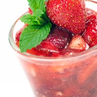 Клубнично-яблочный пунш