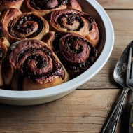 Кофейные роллы с нутеллой