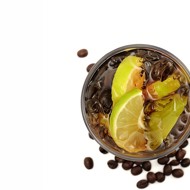 Кофейный коктейль с коньяком и ликером «Гранд Марнье»