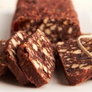 Кофейно-ореховое полено