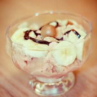 Кофейно-ванильное мороженое с тоффи