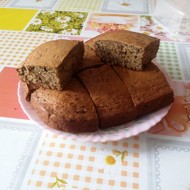 Кофейно-банановый кекс