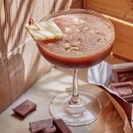 Коктейль «Белым по черному»