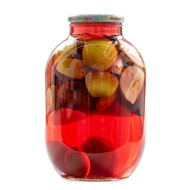 Компот из яблок и слив на зиму