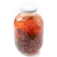 Компот-мохито со смородиной на зиму