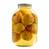 Компот на зиму из целых яблок