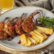 Корейка барашка в аджике