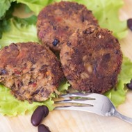 Котлеты из фасоли и перловки