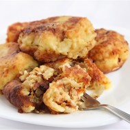 Котлеты из картофеля и отрубей