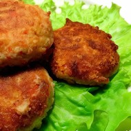 Котлеты из крабовых палочек с сыром