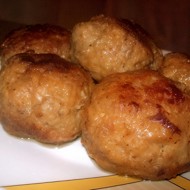 Котлеты из свинины и говядины с карри