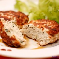 Котлеты куриные с чесноком