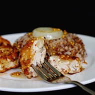 Котлеты куриные с гречкой