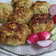 Котлеты из индейки с кабачком