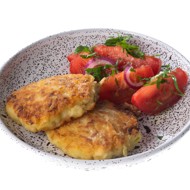 Котлеты из кабачков с сыром