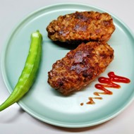 Котлеты с сыром дорблю