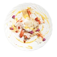 Краб с цветной капустой