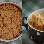 Крамбл из квашеной капусты