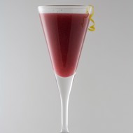 Красносмородиновое шампанское