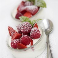 Крем из клубники или малины