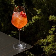 Крем-сода с клубникой