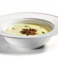 Крем-суп из индейки с трюфелями