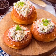 Крендели-бутерброды