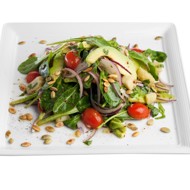 Креольский салат с бататом