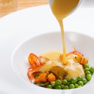 Крес-суп гороховый с копченостями