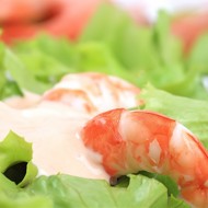 Креветки с лаймовым майонезом