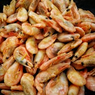 Креветки в имбирно-горчичном маринаде