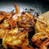 Креветки в острой глазури