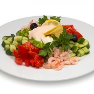 Креветочный салат