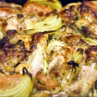 Кролик, запеченный с тимьяном