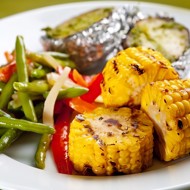 Кукуруза на гриле в остром масле