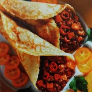 Кукурузные лепешки с чечевицей