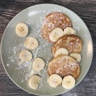 Кукурузные оладьи на сметане