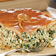 Кулебяка с курицей