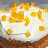 Кулич с апельсиновыми цукатами