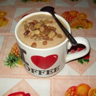 Кунжутная каша с изюмом