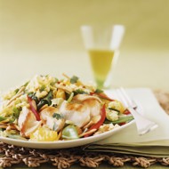 Курица с апельсинами