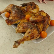 Курица с хрустящей корочкой в духовке