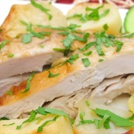 Курица с картофелем